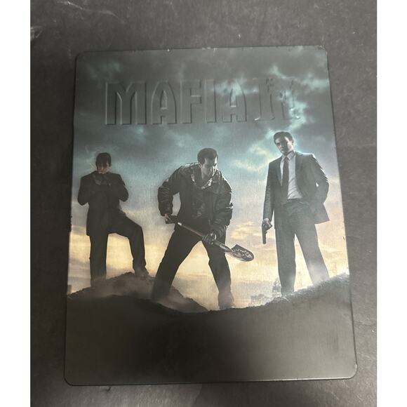 Mafia II 2 PlayStation 3 PS3 Collectors Edition Steelbook Manual Tested - Picture 2 of 3